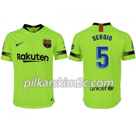Koszulka FC Barcelona SERGIO 5 Precz 2018-2019 - Koszulki Piłkarskie